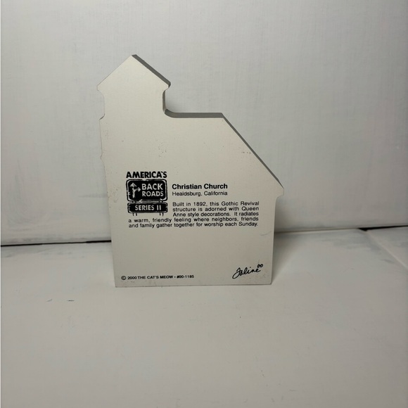 Cats Meow Village America Back Roads Set Of 4 - Picture 10 of 10